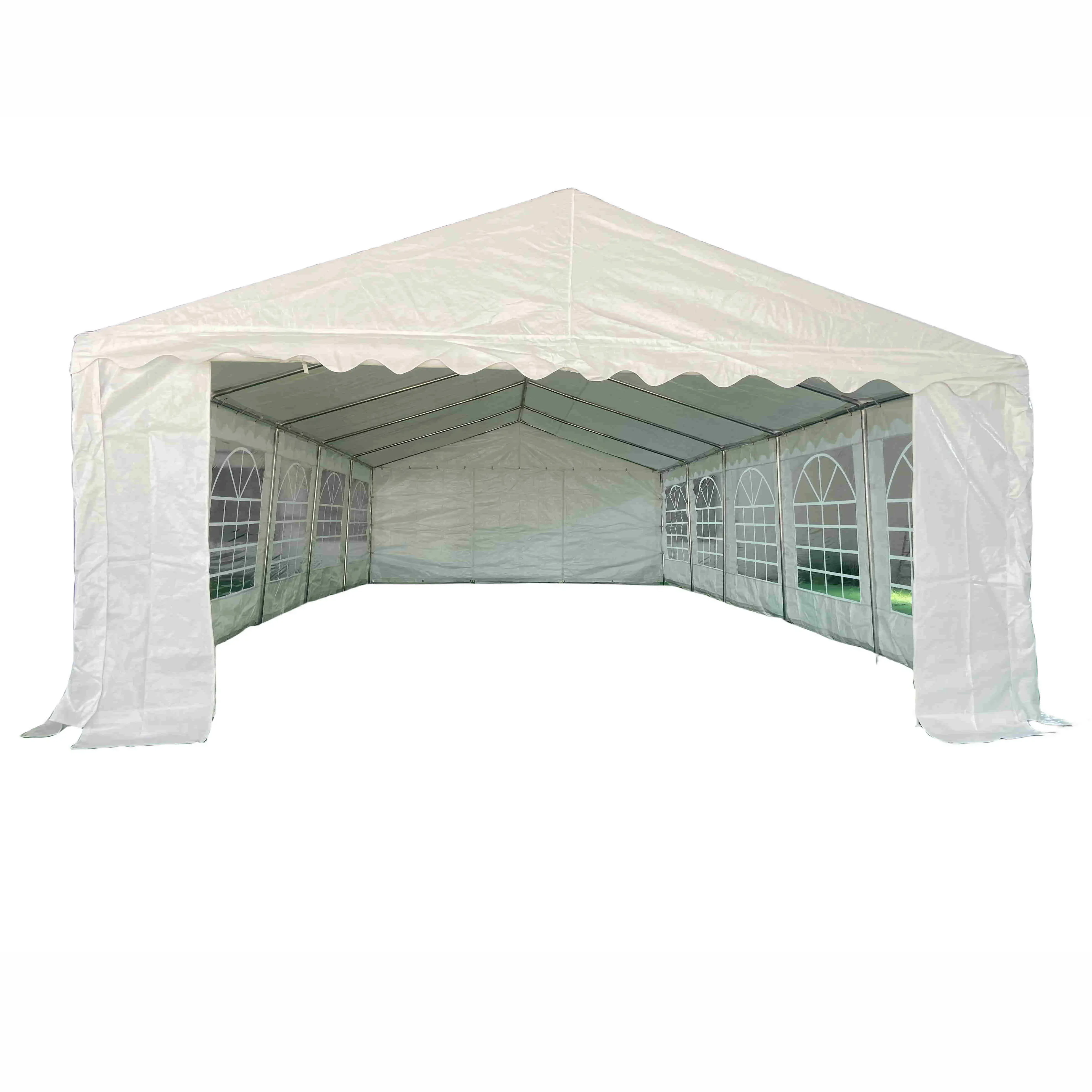 

2024 innovative products PE fabric white party tent PE garden pavilion tent Awning tent