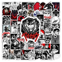 Çizgi roman Berserk çıkartmalar Guts Tattoo dövme estetik DIY hediye Laptop için çıkartma telefon karalama defteri bagaj dekoratif su geçirmez