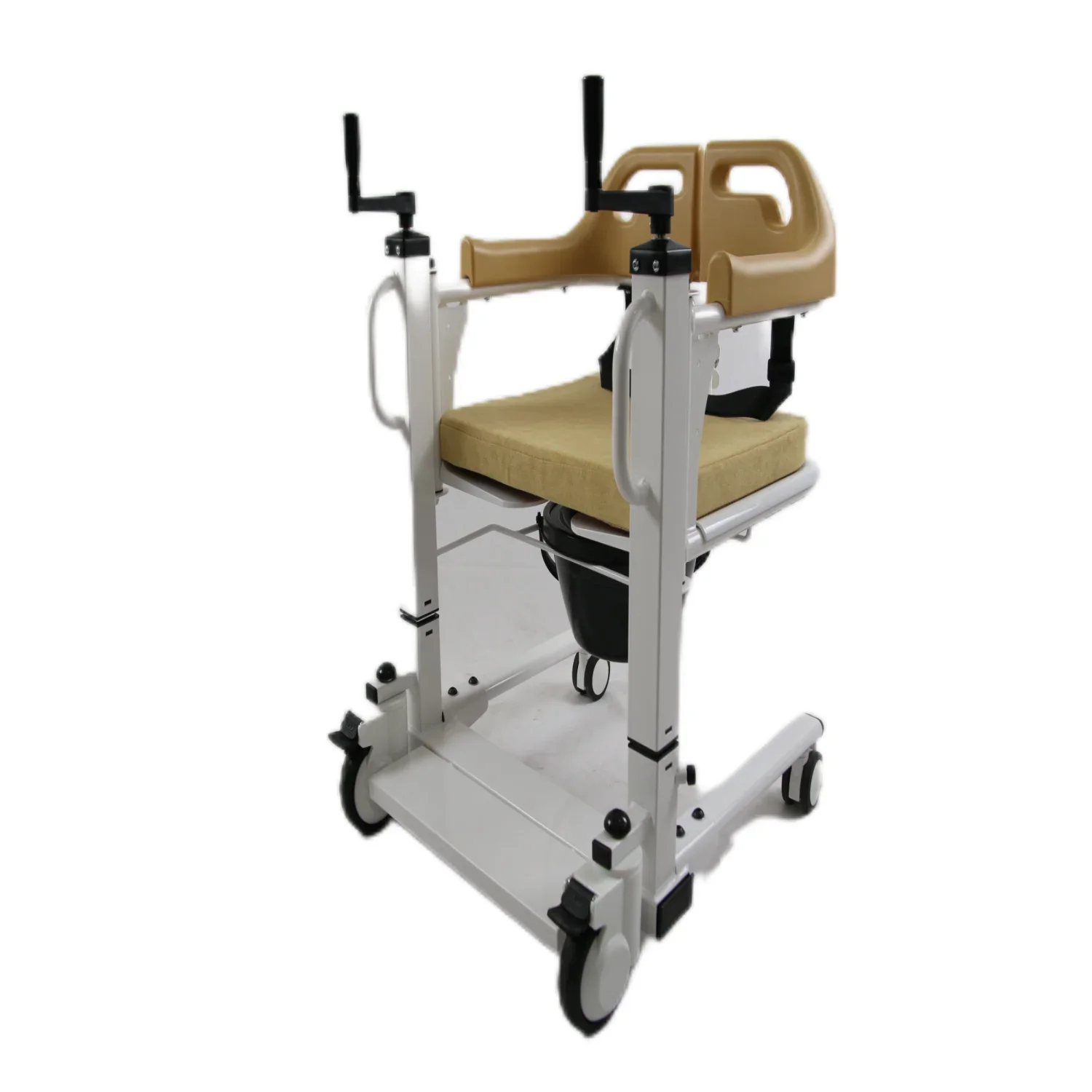 Popular Handicapped Easy to Operate Patient Transfer Chair Hand Lift Chair disabled For Disabled People