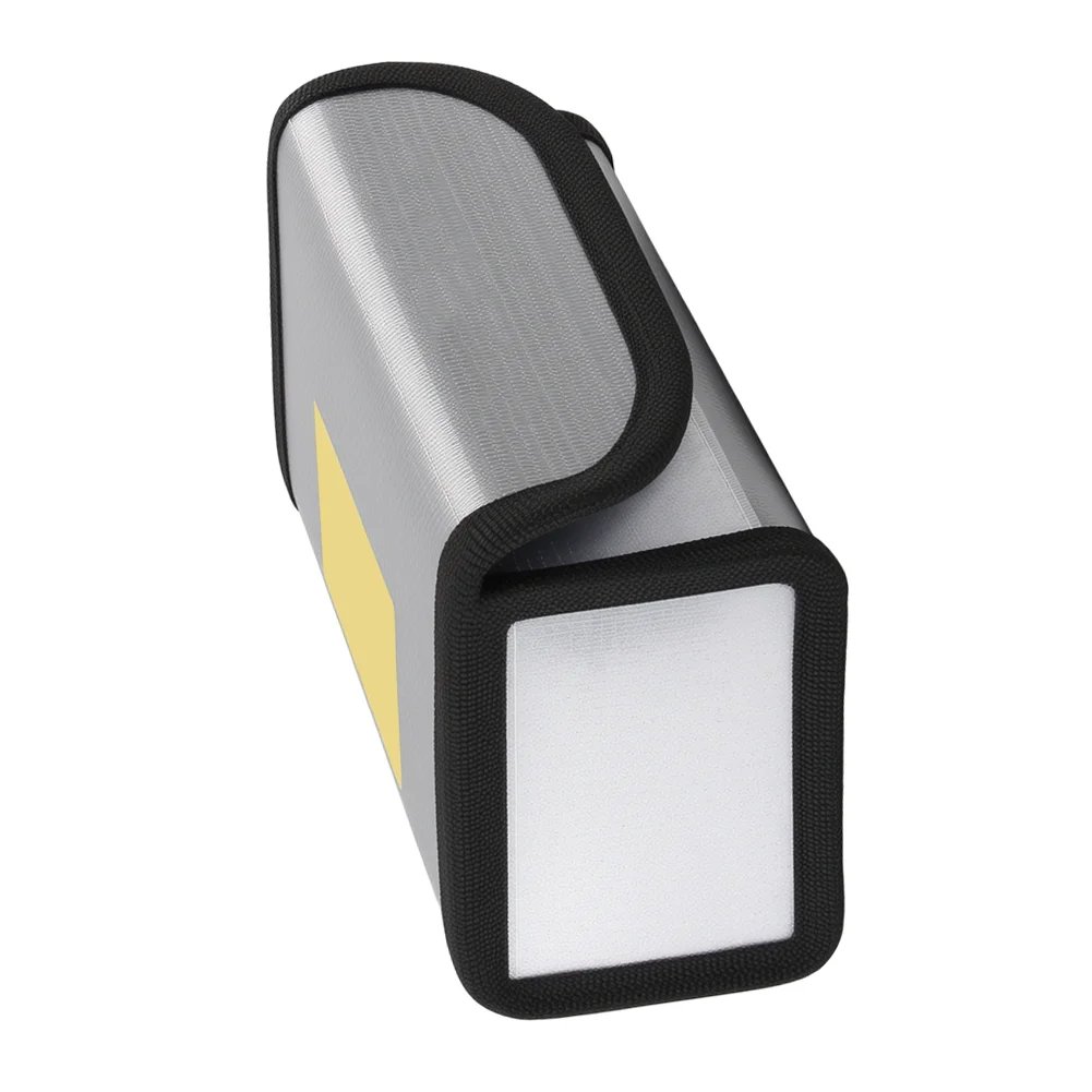 Flame-retardant Battery Case Battery Tester Flame Retardant Bag 185 * 75 * 60MM Explosion Proof Bag Ignition Containment