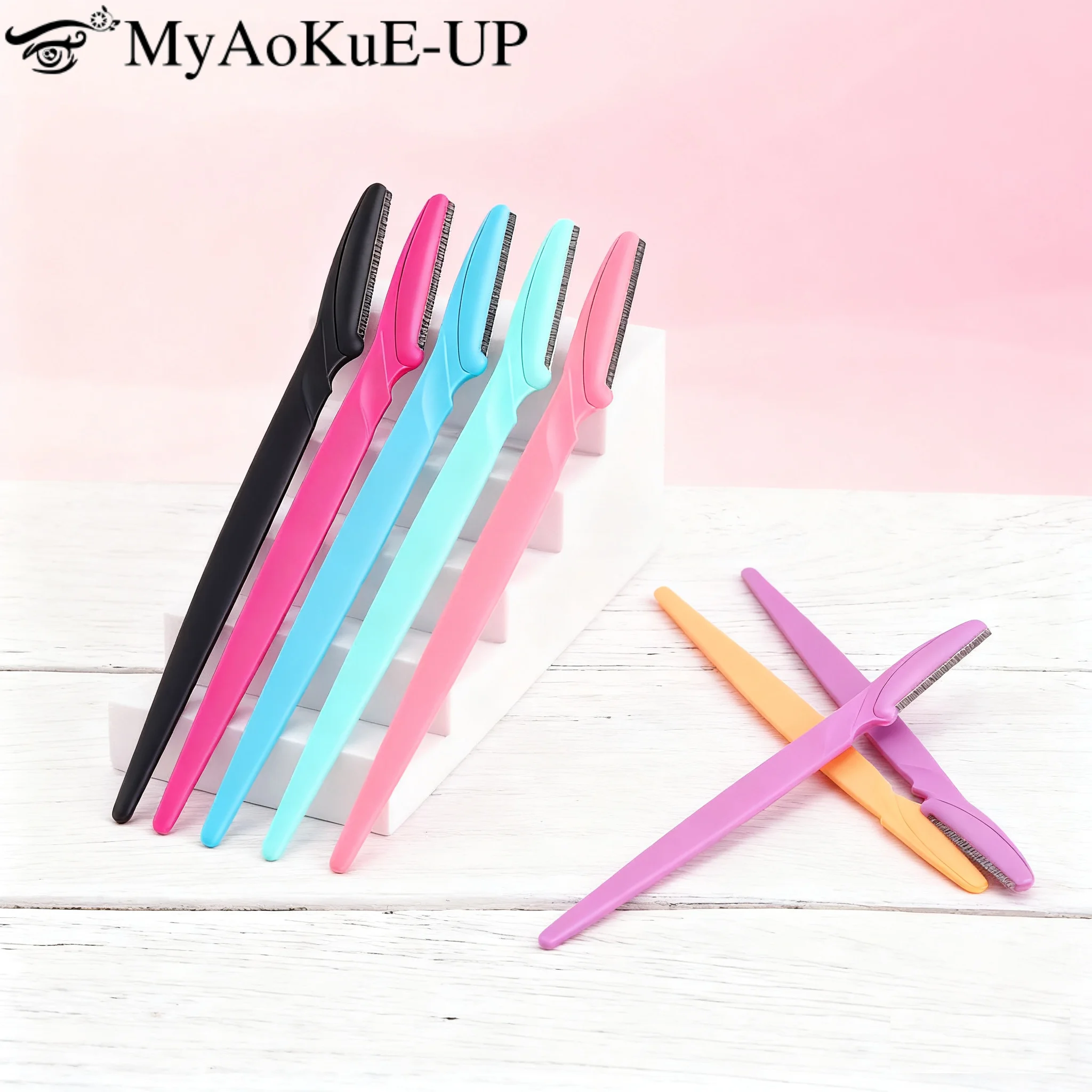 1 قطعة مجموعة الحلاقة الحاجب متعددة الأغراض شفرات الحلاقة الوجه للنساء والرجال Dermaplaning أداة سهلة الاستخدام القاطع شفرات الحلاقة ماكياج أداة