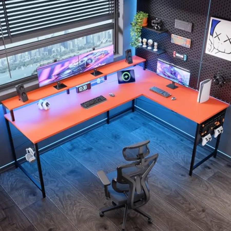 64 Inch L Shaped Ga…