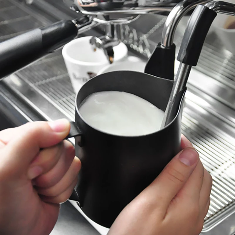 Stainless Steel Coffee Milk Frothing Pitcher Espresso Steaming Barista Latte Frother Cup Cappuccino Milk Jug Cream Froth Pitcher