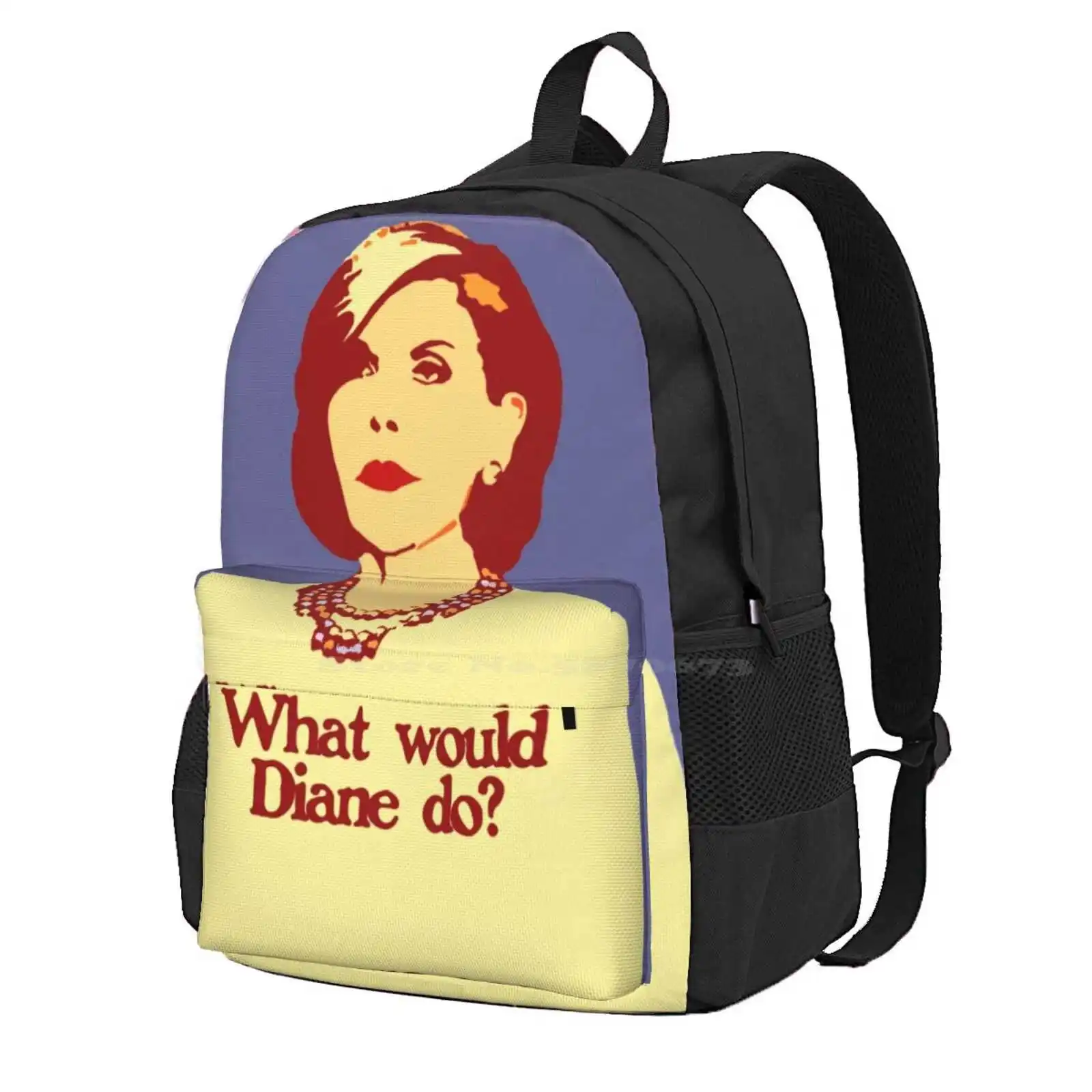 What Would Diane Do? Hot Sale Schoolbag Backpack Fashion Bags The Good Fight The Good Wife