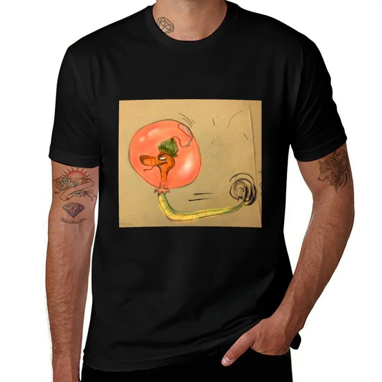 Sir Hiss T-Shirt Work Outdoor Short Sleeve Tee T-Shirt