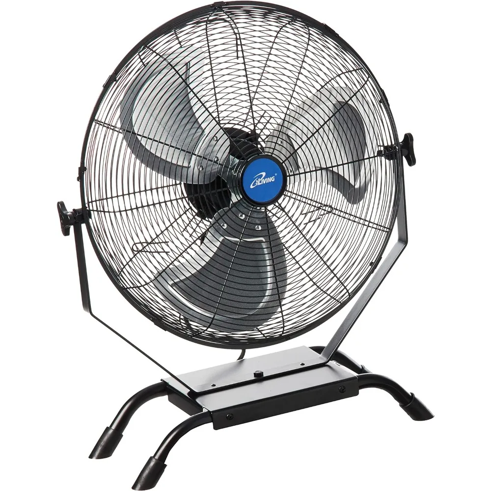 Fans, Wall Mounted/Floor Stand Variable 20 Inches Speed Indoor/Outdoor, Grade for Patio, Garage and More, 4650 CFM, Fans