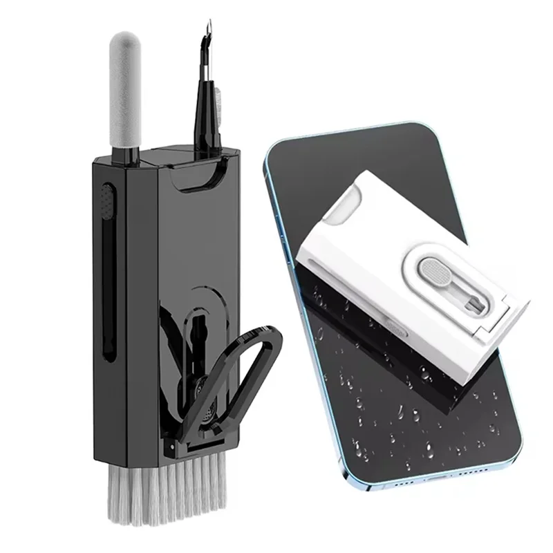 8 In 1 Computer Cleaner Kit With Keycap Puller Earphone Cleaning Pen Brush For Camera Phone Tablet Laptops Screen Cleaning Pen