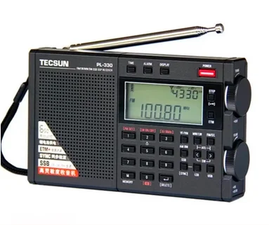 Tecsun PL-330 FM Portable LW/SW/MW Single Sideband Full Band Radio Receiver, Latest Firmware Tecsun PL330