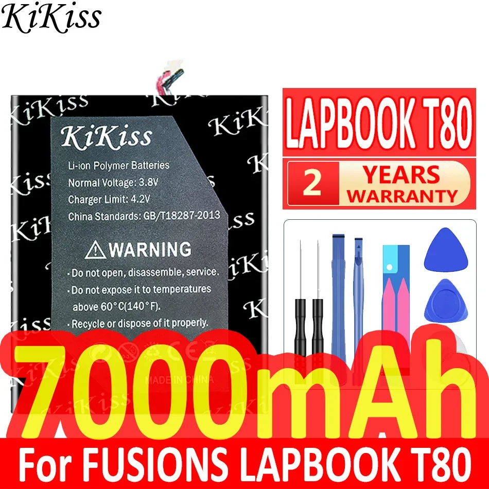 

7000mAh KiKiss Powerful Battery TH133C-YD For FUSIONS LAPBOOK T80