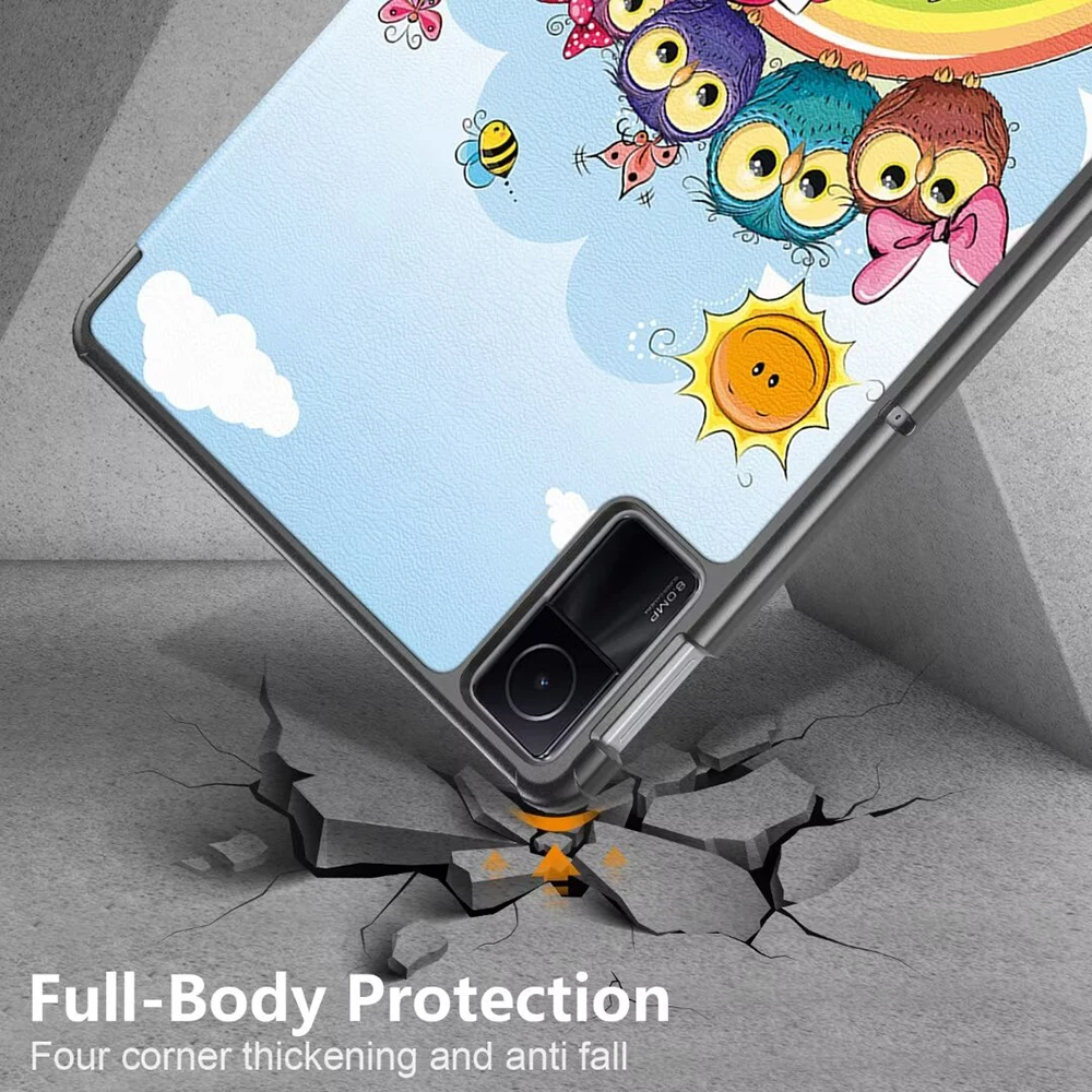 Funda Voor Xiaomi Redmi Pad Se 11 "Redmi Pad 10.61" Case Flip Stand Slimme Hoes Voor Xiaomi Pad5 Pad6 Tablet Hoesje Auto Slaap/Waak