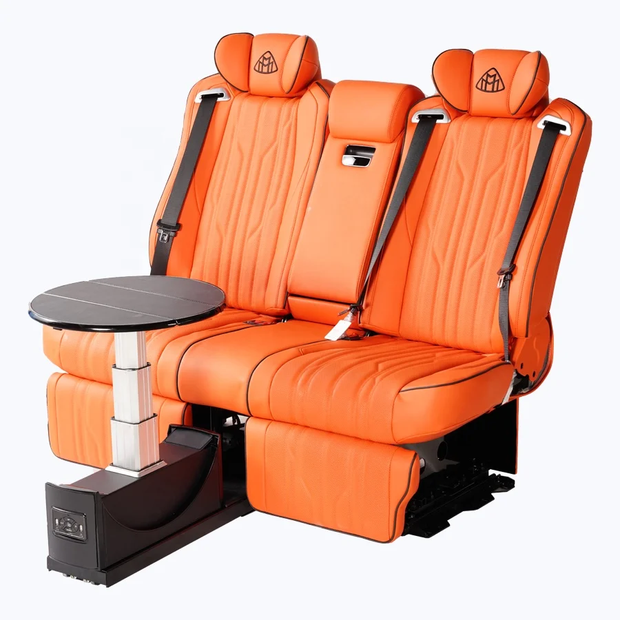 

UTV&ATVKIMSEY Luxury Back Seat Rear Seat Modified Car Seat Sofa Bed for Vito V260 with Electric Fold-able Table