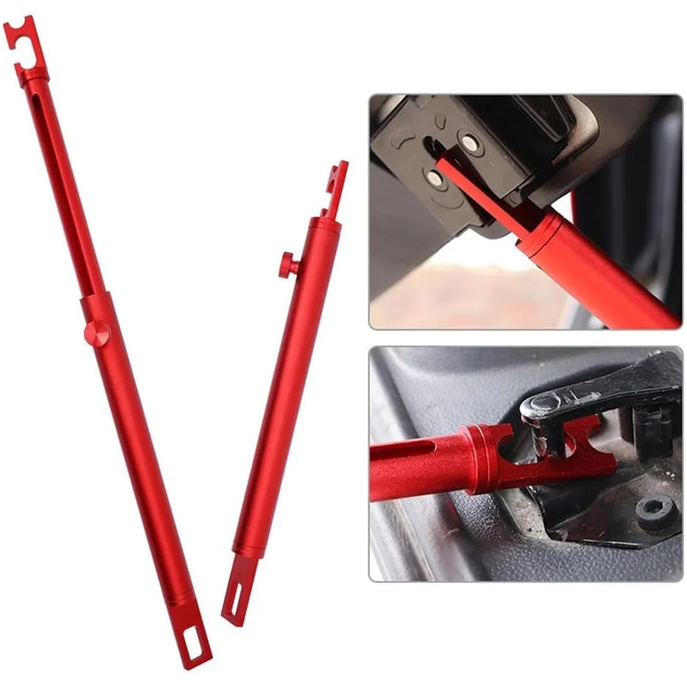 Retractable Support Rod, For Car Polishing Trunk Lid Support, 32-46cm Retractable For Automobile Construction Door Fix bracket