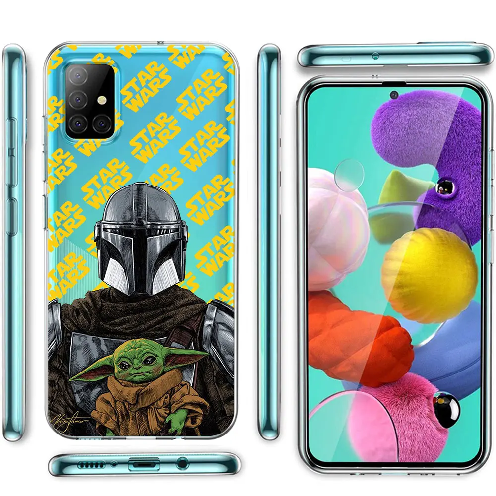 TPU Case for Samsung Galaxy A51 A14 A54 A12 A41 A21s A13 A15 A55 A71 A23 A31 A33 A52 A24 A32 Phone Cover Star Wars Darth Vader