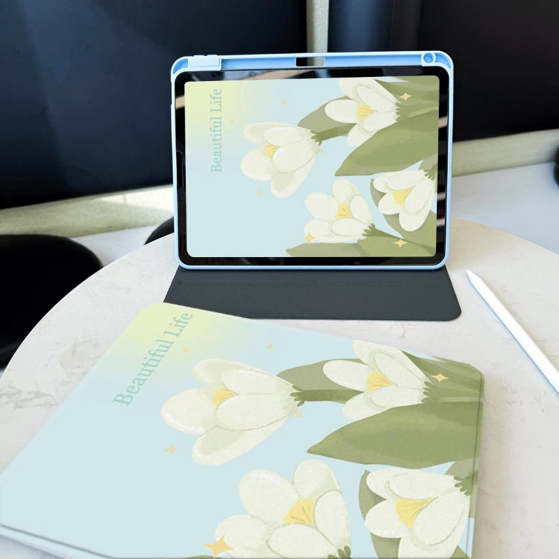 Smart Stand Case for Ipad Air 5 Case Pro 11 2nd 3rd 4th IPad Air 4 10.9 Mini 6 8.3 Inch 10.2 9th 8th 7th with Pen Slot Cover