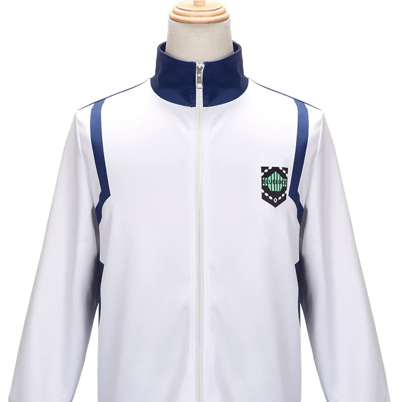 Blue Lock Reo Nagi Bachira Isagi Chigiri Cosplay Costume Zip Sportswear Tracksuit Sweatshirt Hoodie Halloween Carnival Clothes