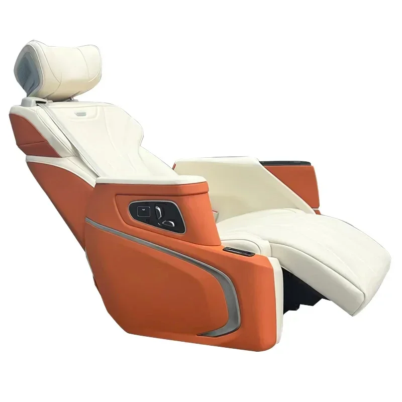 High-end luxury car aviation seat leather car seat modification