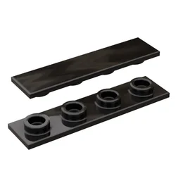 MOC 10PCS Special 2431W Board 1x4 Building Blocks Kit Flat Thin Plate Chassis Fixing Bricks Particle DIY Idea Adult Toy Gifts