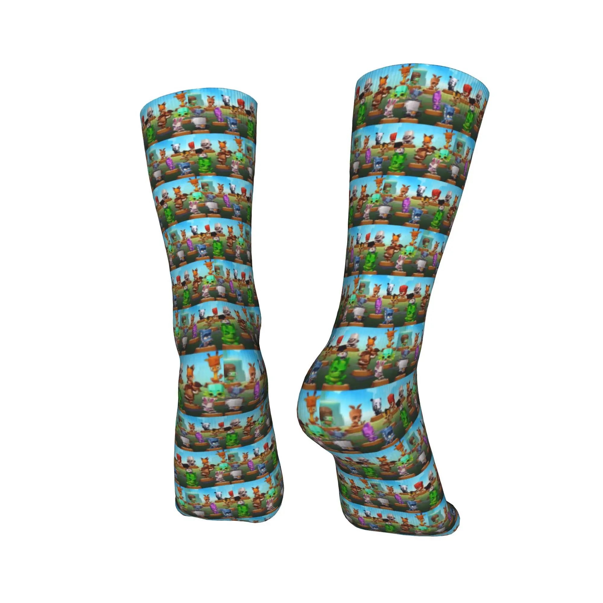 جميع المواسم Zooba ساحة المعركة الجوارب Harajuku جوارب عالية الجودة طاقم الجوارب للرجال النساء هدية عيد ميلاد