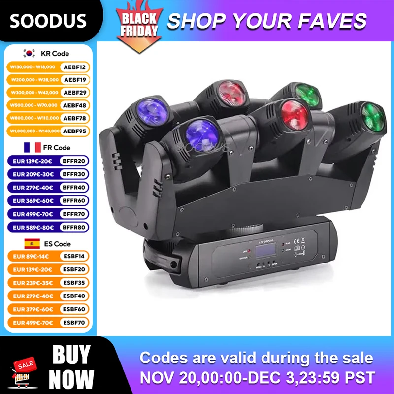 

Lights DMX512 Stage Led RGBW Light Moving Head DJ Lights Projectors For Dj Event Sound Activated KTV Disco Party Show Audience