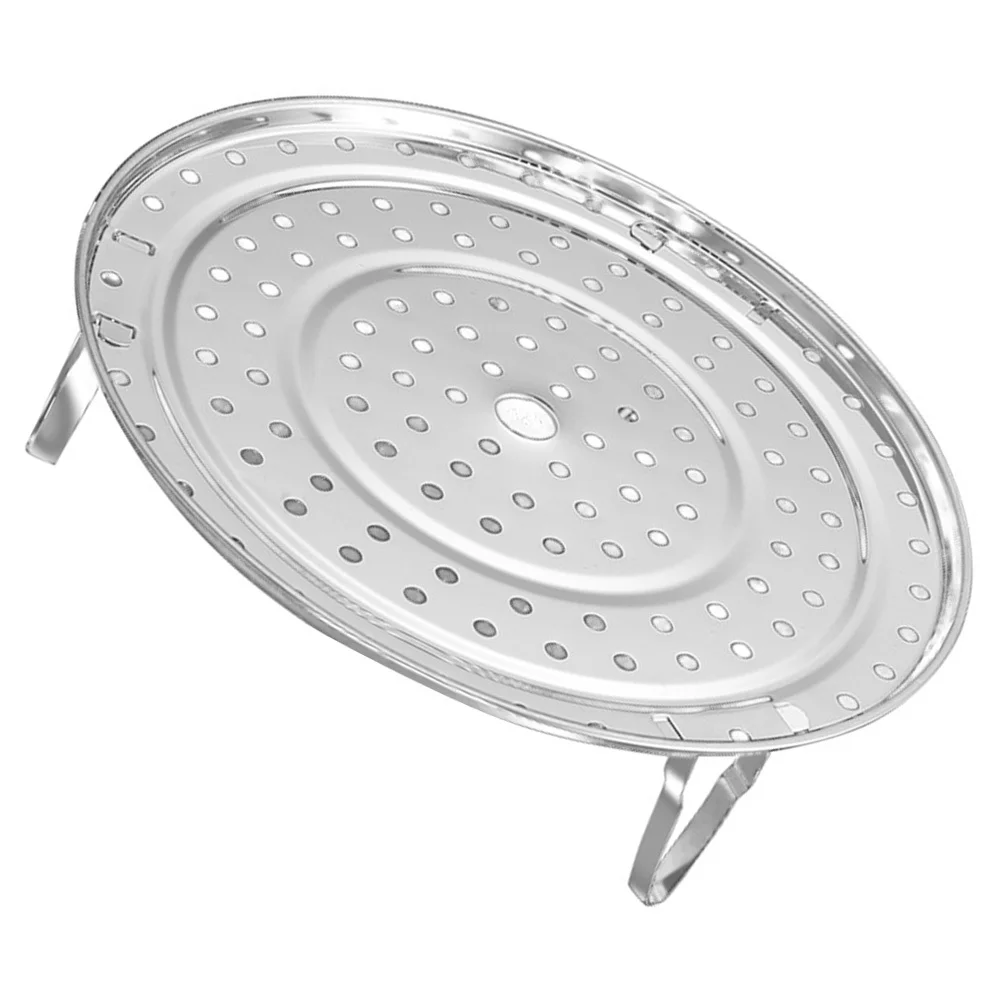 

Stainless Steel Steamer Rack Reusable Steaming Plate For Pot Vegetable Rice Dumpling Fish Steamer Basket Insert Kitchen
