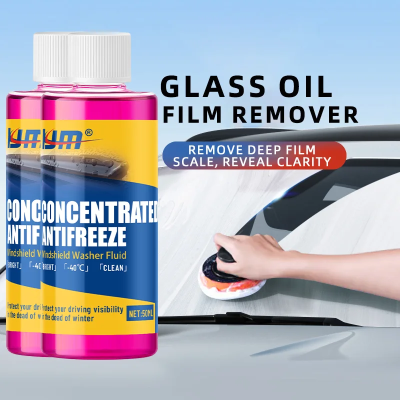 KJM 50ml Concentrated Windshield Washer Fluid High-Efficiency Car Glass Cleaner for Oil Film Insect Residue And Road Grime view 4