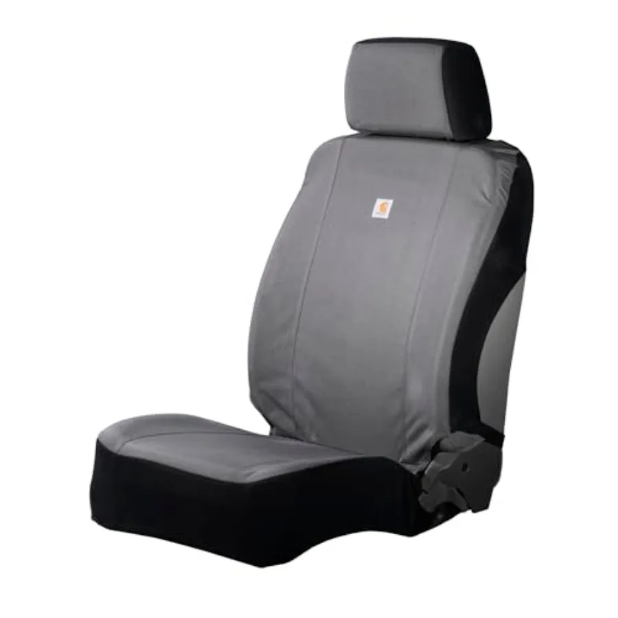 

Universal Nylon Duck Canvas Fitted Bucket Seat Cover Durable Seat Protection with Rain Defender Single