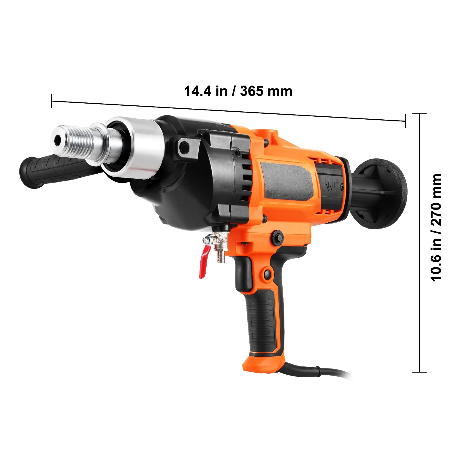 SucceBuy 2000 W/2600 W Handheld Kernboormachine Boren Diameter Nat & Droog Diamantkernboor Rig Robuuste Beton Kernboor