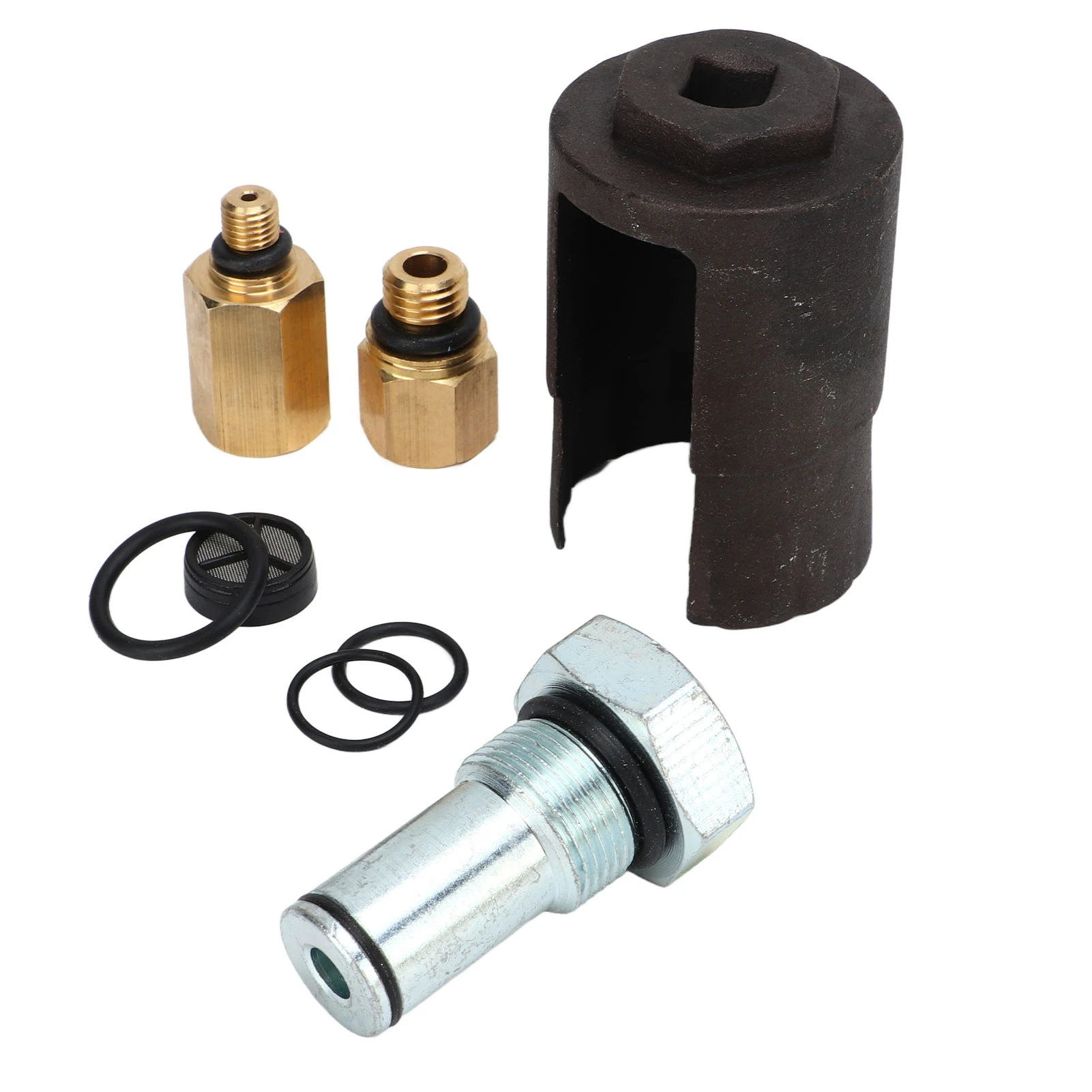 

Injector Pressure Regulator IPR Socket Air Test Fitting Seal Kit 3C3Z9H529A Replacement for Ford F250 F450 F550 6.0L
