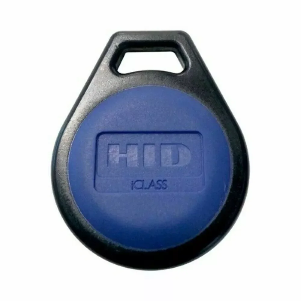 HID ICLASS 13.56 MHz LEGACY 2K KEY FOB TAG CARD BLUE SMART KEYFOB H10301 Format Keychain NFC Card RFID