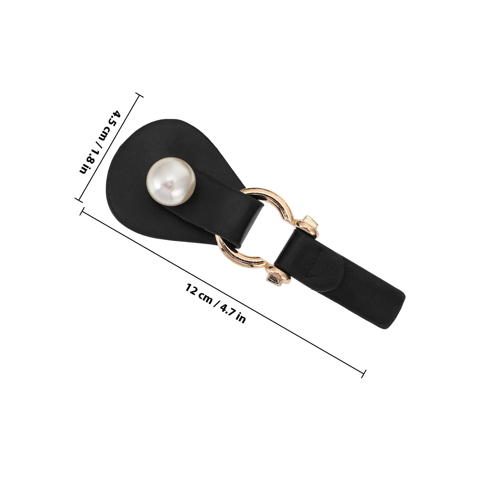 2 قطعة بو تبديل أبازيم مشبك معدني اصطناعي ل معطف حزام ملابس الملابس التبعي واق من المطر زر الحرفية الخياطة العرض #5