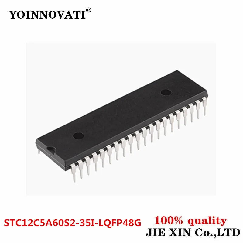 5-100Pcs New STC12C5A60S2 35I LQFP48G 12C5A60S2