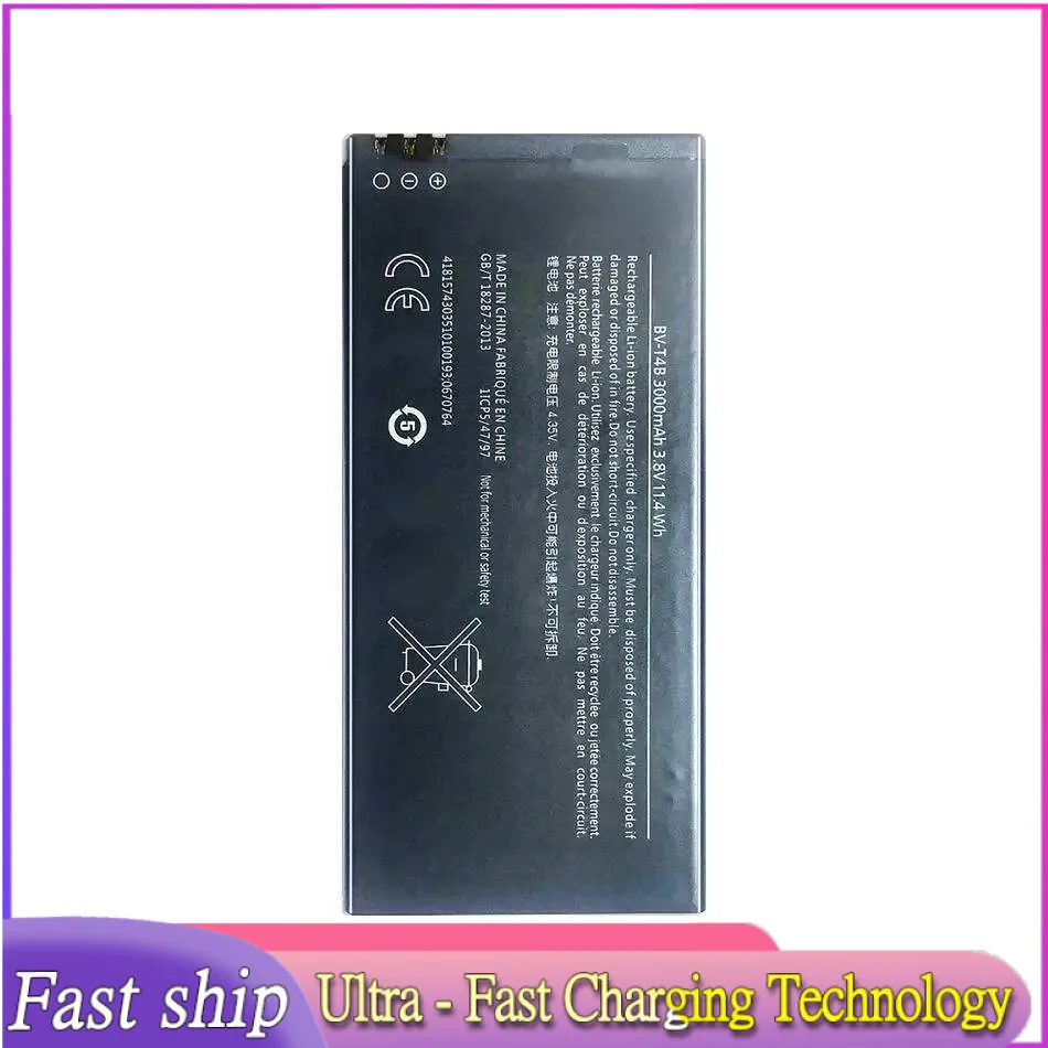 

Аккумулятор мобильного телефона BV-T4B 3000 мАч для Microsoft Nokia Lumia 640 XL RM-1096 RM-1062 RM-1063 RM-1064 RM-1 BV T4B