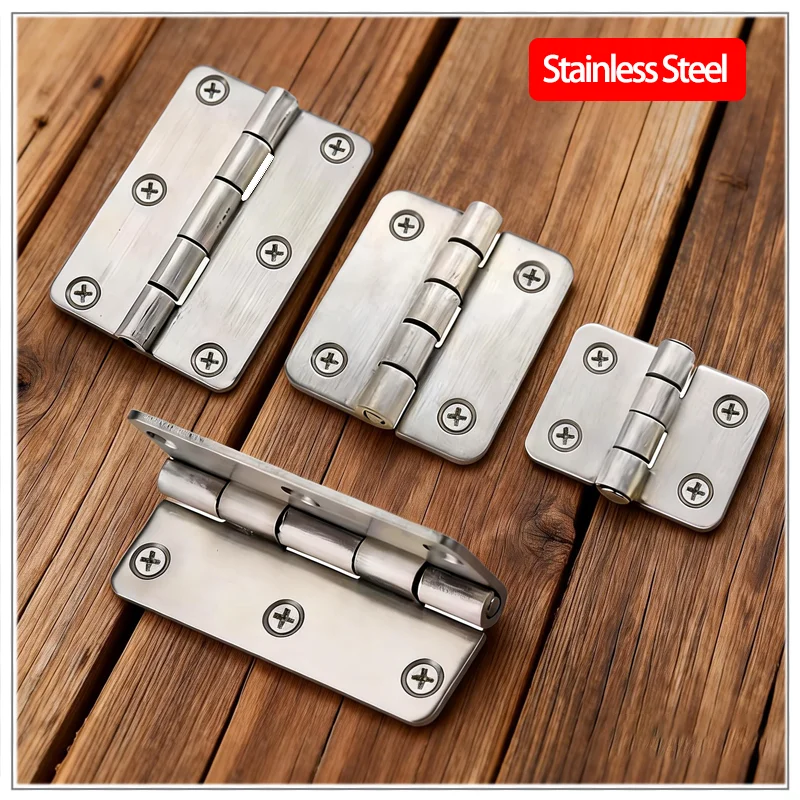 

Stainless Steel Small Butterfly Hinge for Industrial Equipment Iron Sheet Cabinet Various Specifications