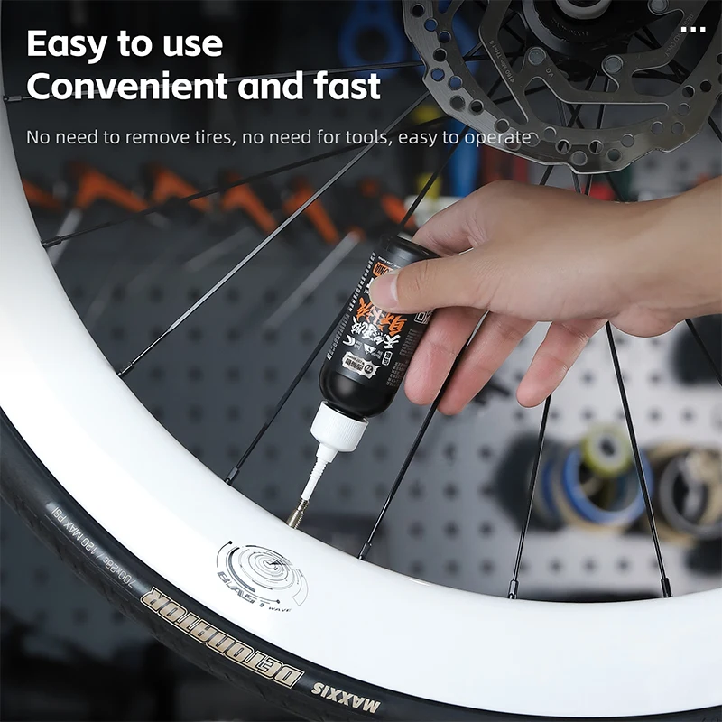 WEST BIKING Bike Tire Repair Kit Natural Latex Tubeless Sealant + Bicycle Tire Lever MTB Road Bike Wheel Quick Maintenance Tools