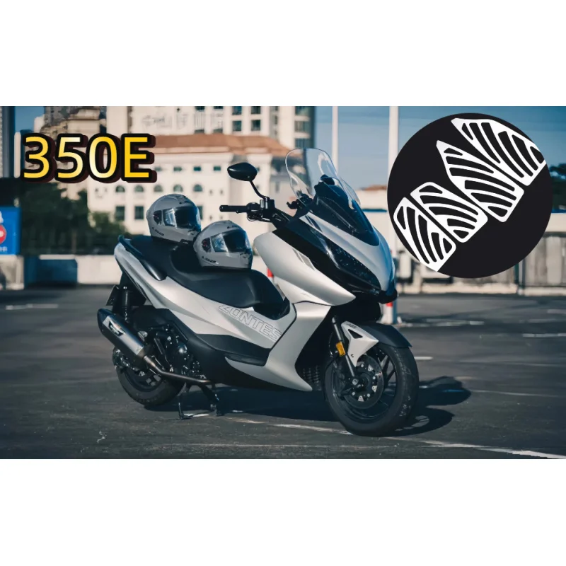 

LEDISHUN Motorcycle Foot Pegs Pedal Kits Footboard Step Foot Rests Stainless steel Footrest For Zontes 350E E350 ZT 350