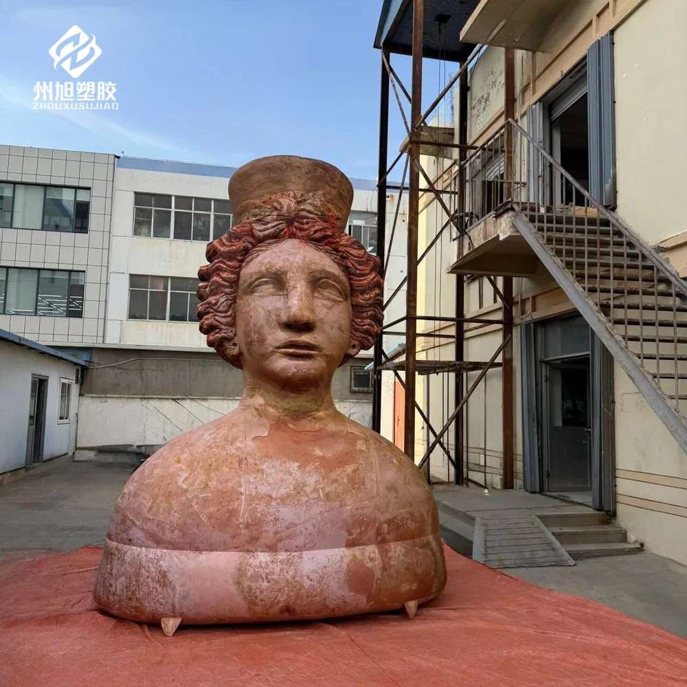 Inflatable statue, inflatable ancient Carthaginian Titan statue, used for theme parties and backyard decoration