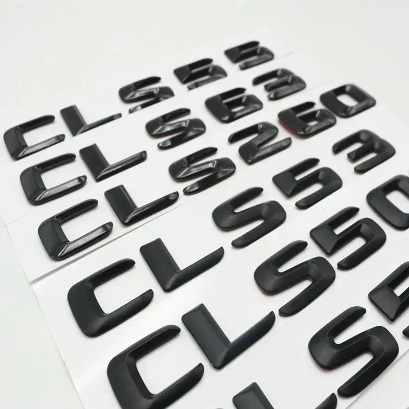 Colors For Mercedes-Benz CLS Class C218 C219 C257 CLS53 CLS55 CLS63 CLS350 CLS450 CLS500 CLS550 Emblem Rear Sticker  Accessories - view 6