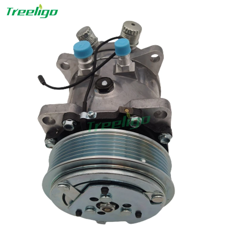 

Universal 6PK Car Compressor Sanden 507 Compressor For Car 12V 125mm Diameter