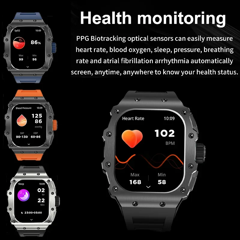 Xiaomi Youpin Men Smart Watch Sport Fitness Outdoor Answer Call Bracelet Voice Assistant Health Monitor Full Touch Smartwatch