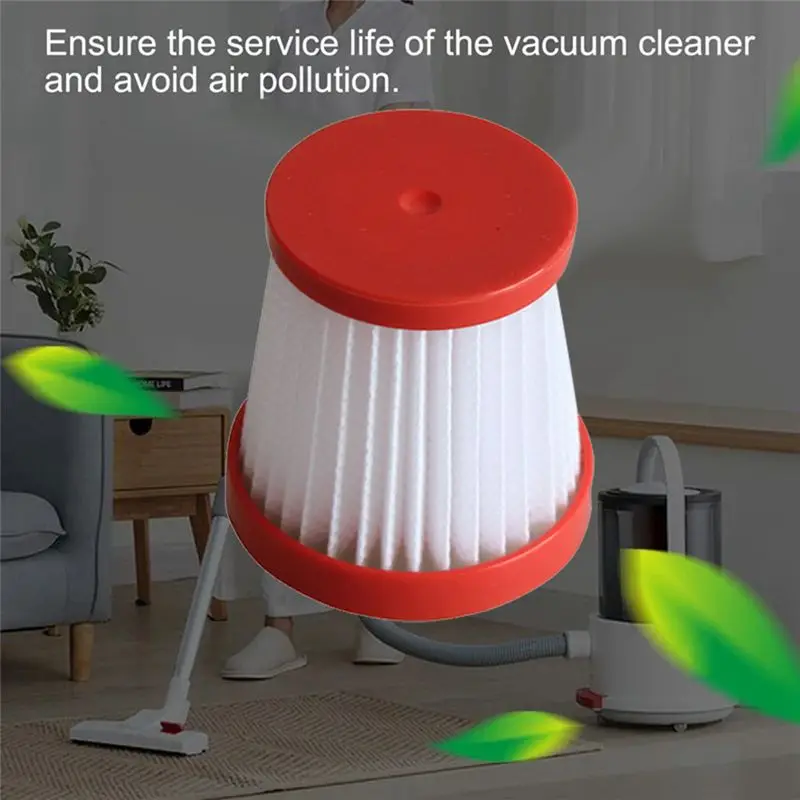 MYdaY- 5 Pcs Hepa Filter for Deerma VC01 / VC01 Max Vacuum Cleaner Accessories Filter Mesh Hypa Filter elements Replacement