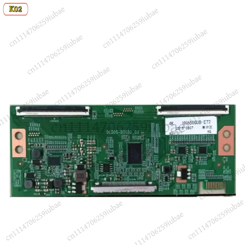 LJ_HV650QUB‑E72 HV650QUB‑E71 4K T‑Con Logic Board, Support Single & Double Partition, TV Replacement Spare Parts