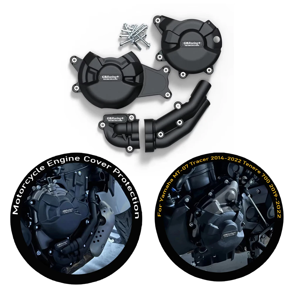 

For Yamaha MT-07 Tracer 2014-2022 Tenere 700 2019-2022 Motorcycle Engine Cover Protection