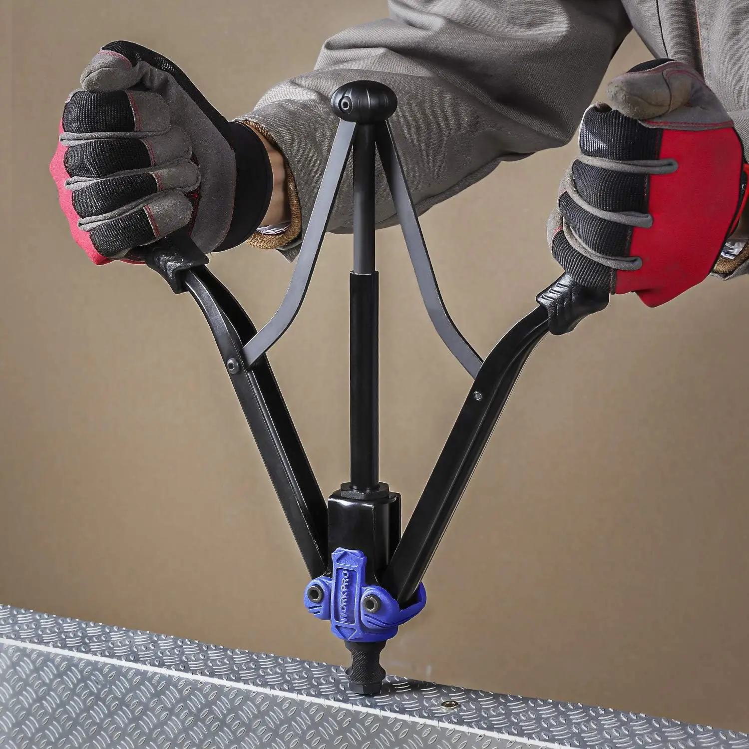 79-Piece Rivet Nut Tool Kit with Metric & SAE Mandrels - High Leverage 15" Riveter for Metal, Wood, Furniture