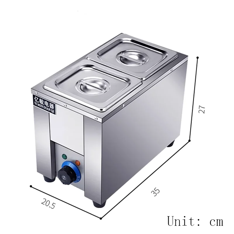 Commercial Electric Chocolate Melting Machine 220V Milk Heating Furnace 110V Tempering Cream