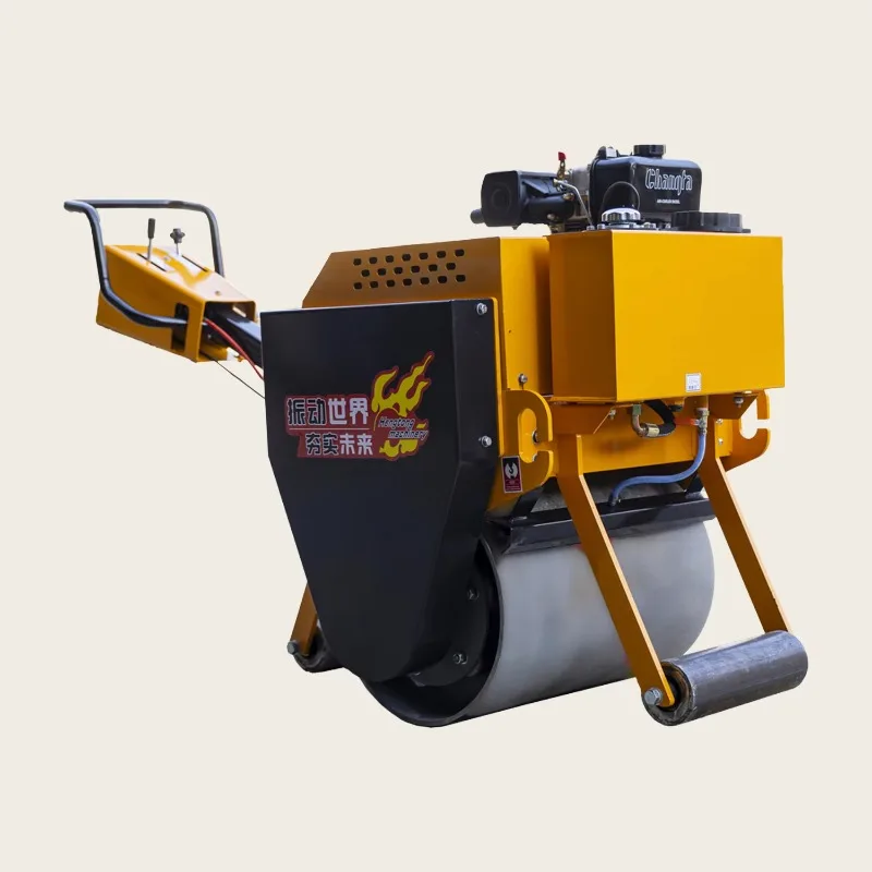20kN Diesel Vibratory Roller  Walk-Behind Compactor for Asphalt & Soil, Easy Operation for Road Construction