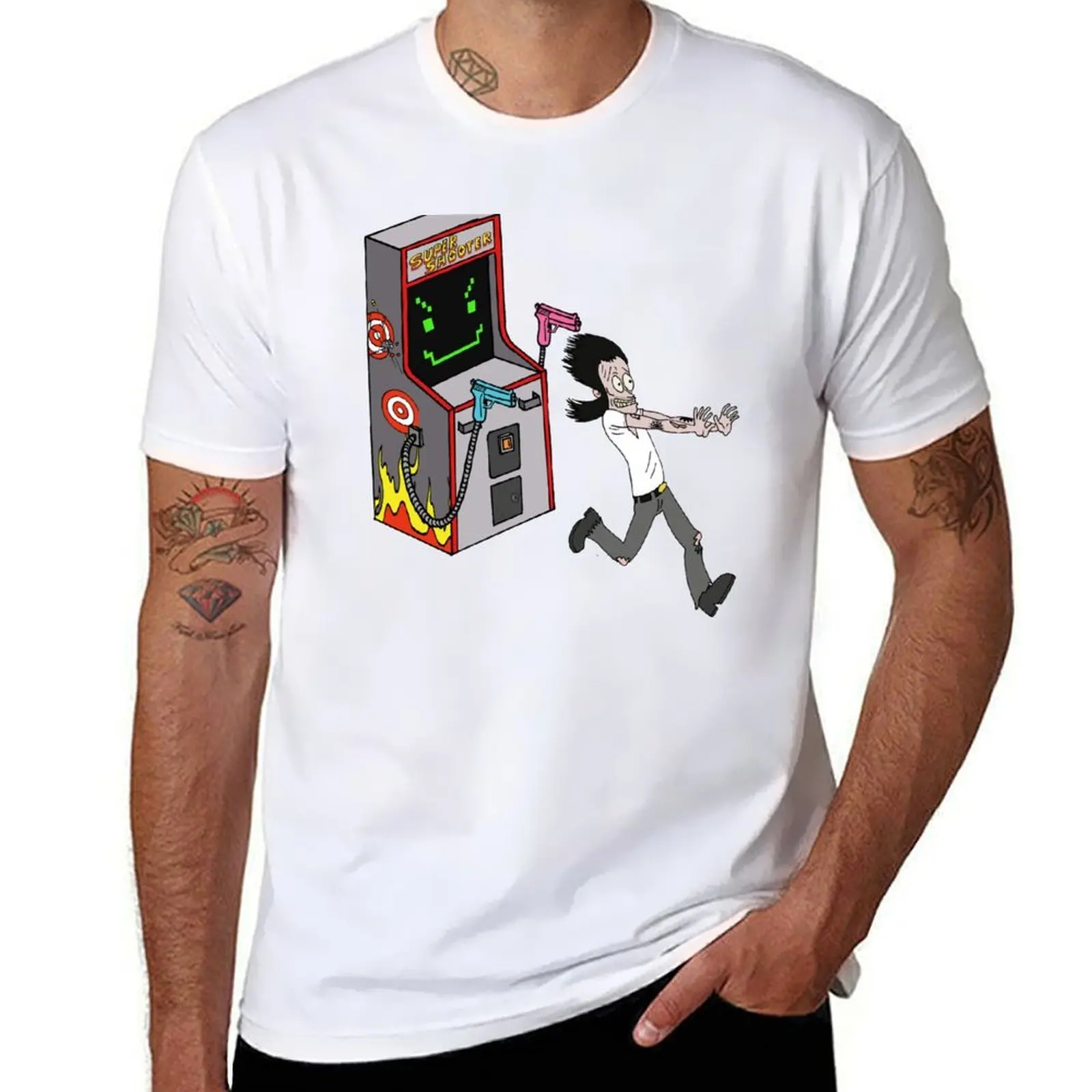 

Super Shooter T-Shirt funny t shirts dark humor t shirts for man graphic tees T-Shirt