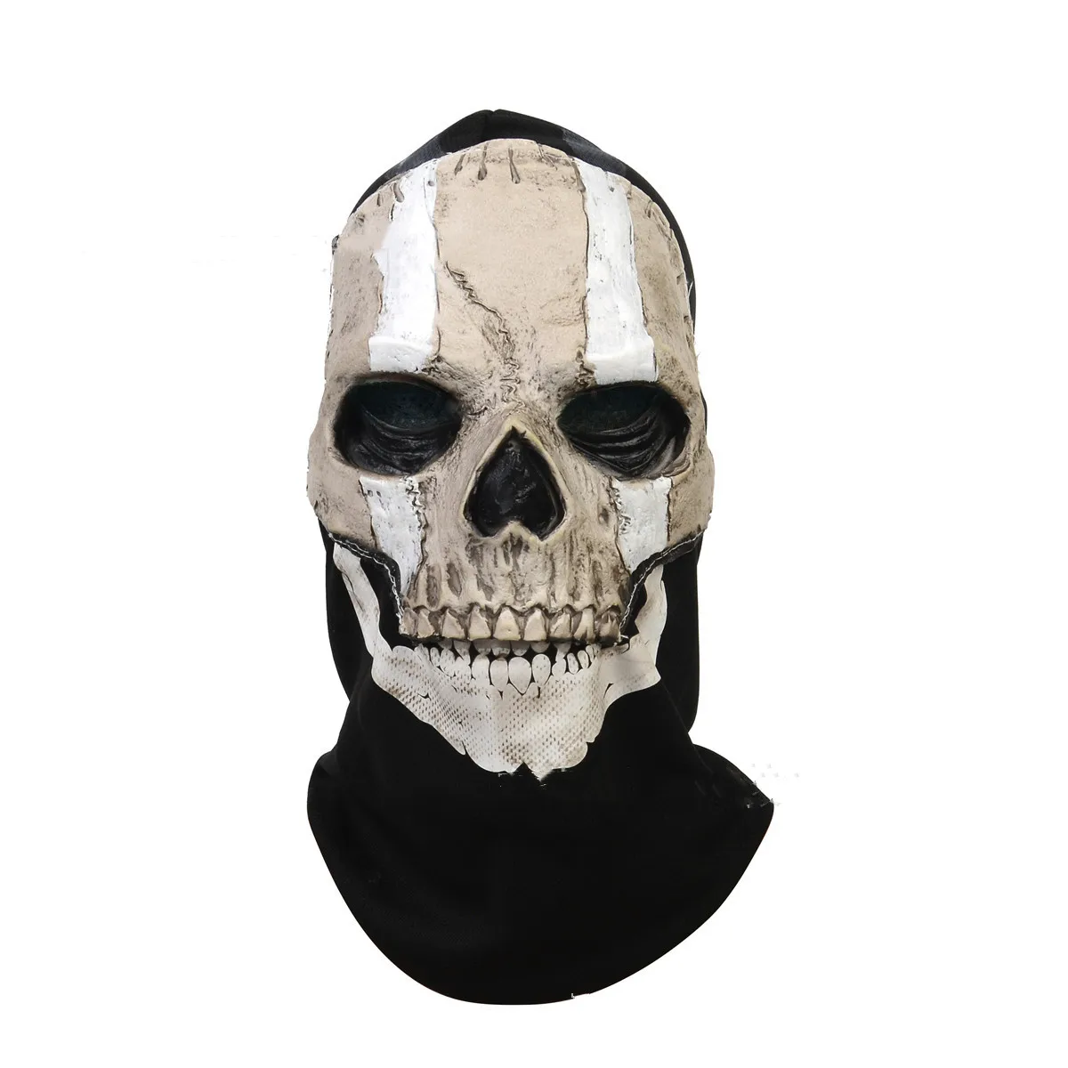 Unisex Horror Gespenst Schädel Maske geister Call of Duty Latex Kopfbedeckungen Helm Cosplay Durchführen Party Maskerade Prop Halloween Cosplay