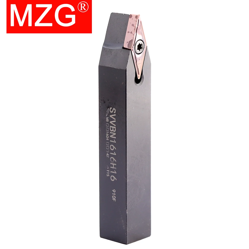 MZG SVVBN1010H11 8*8 10*10 S Type Lathe Toolholder VNMG Inserts Lathe Machining Cutter Bar CNC External Turning Tool Holders