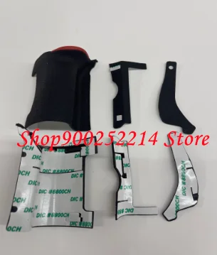 Image of Neue original EIN Set von 3PCS Neue original Körper gummi (Grip + linke seite + daumen) reparatur teile Für Nikon D750 SLR