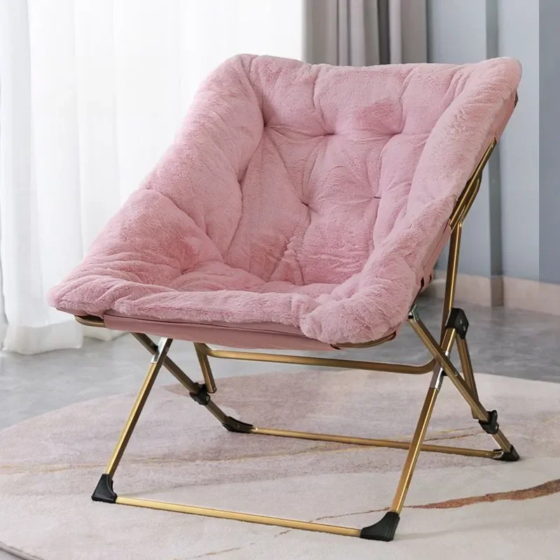 Modern living room chair Simple dining room chair Lightweight luxury single recliner